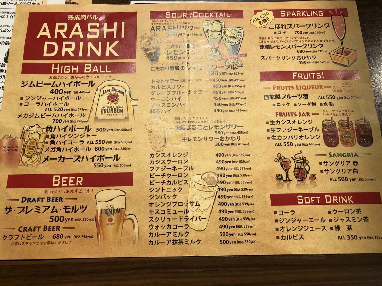 熟成肉バルarashi