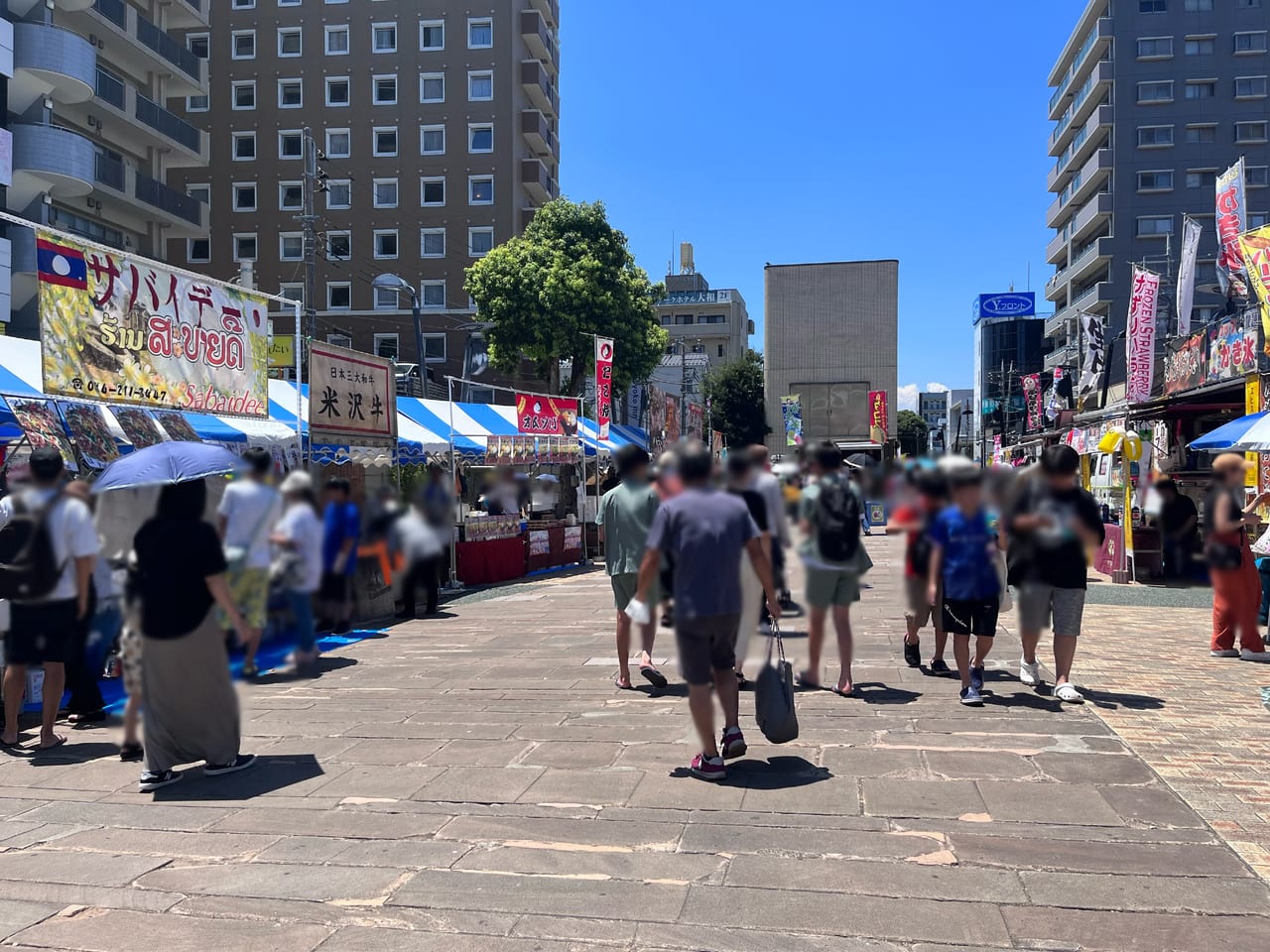 西口風鈴祭り