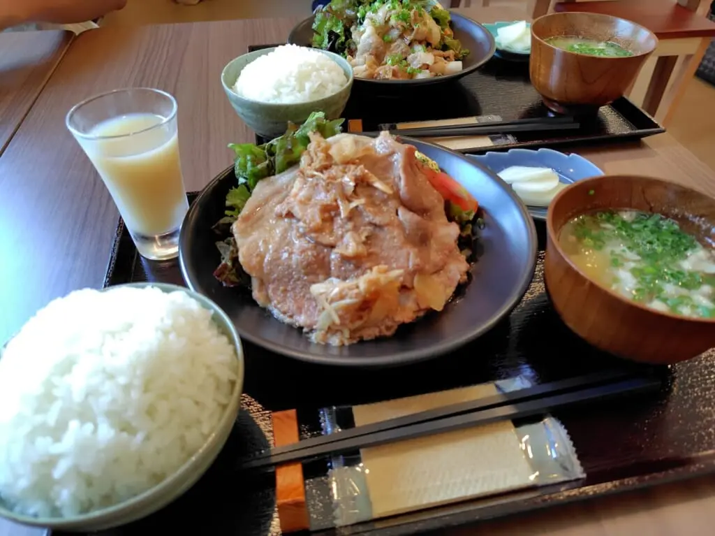 しょうが焼き花緑青