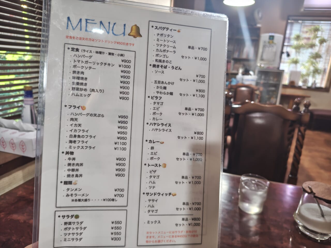 Menu１