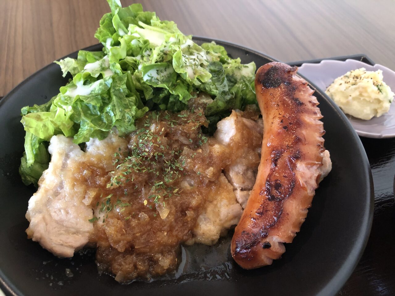 しょうが焼き花緑青