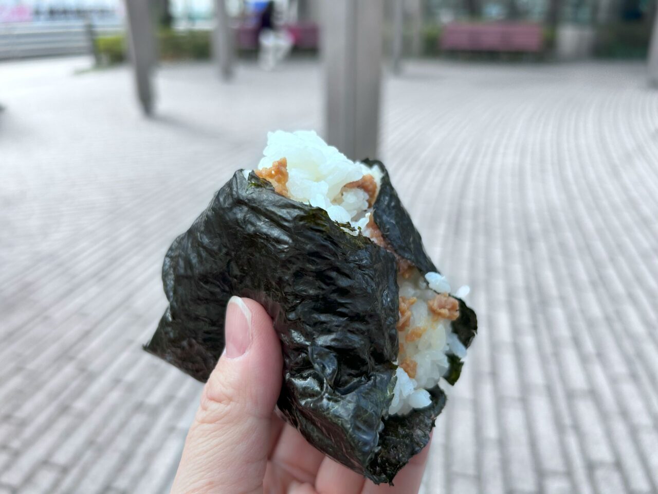 キッチンカー『MUSUBI』の梅そぼろ