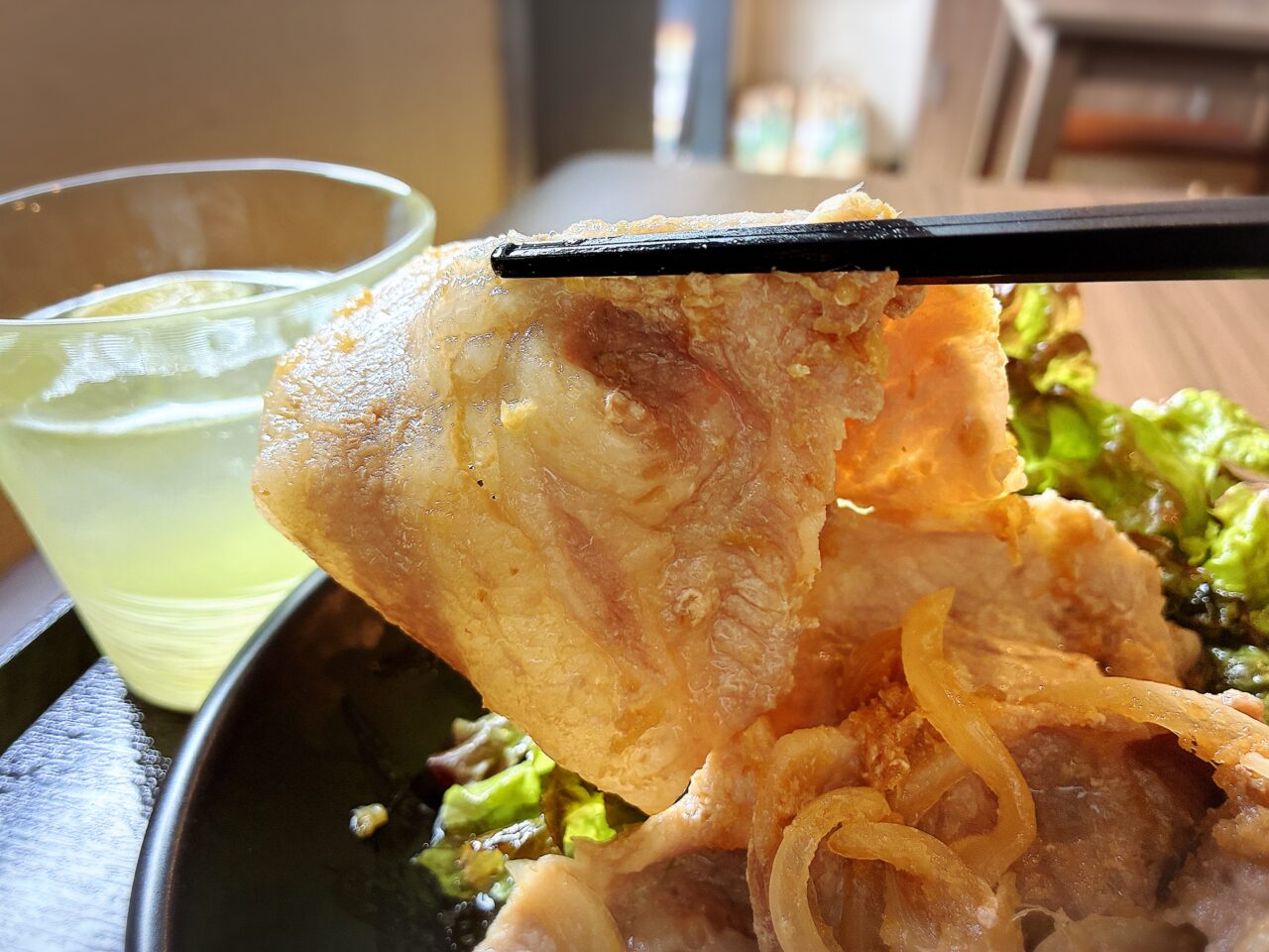 しょうが焼き花緑青