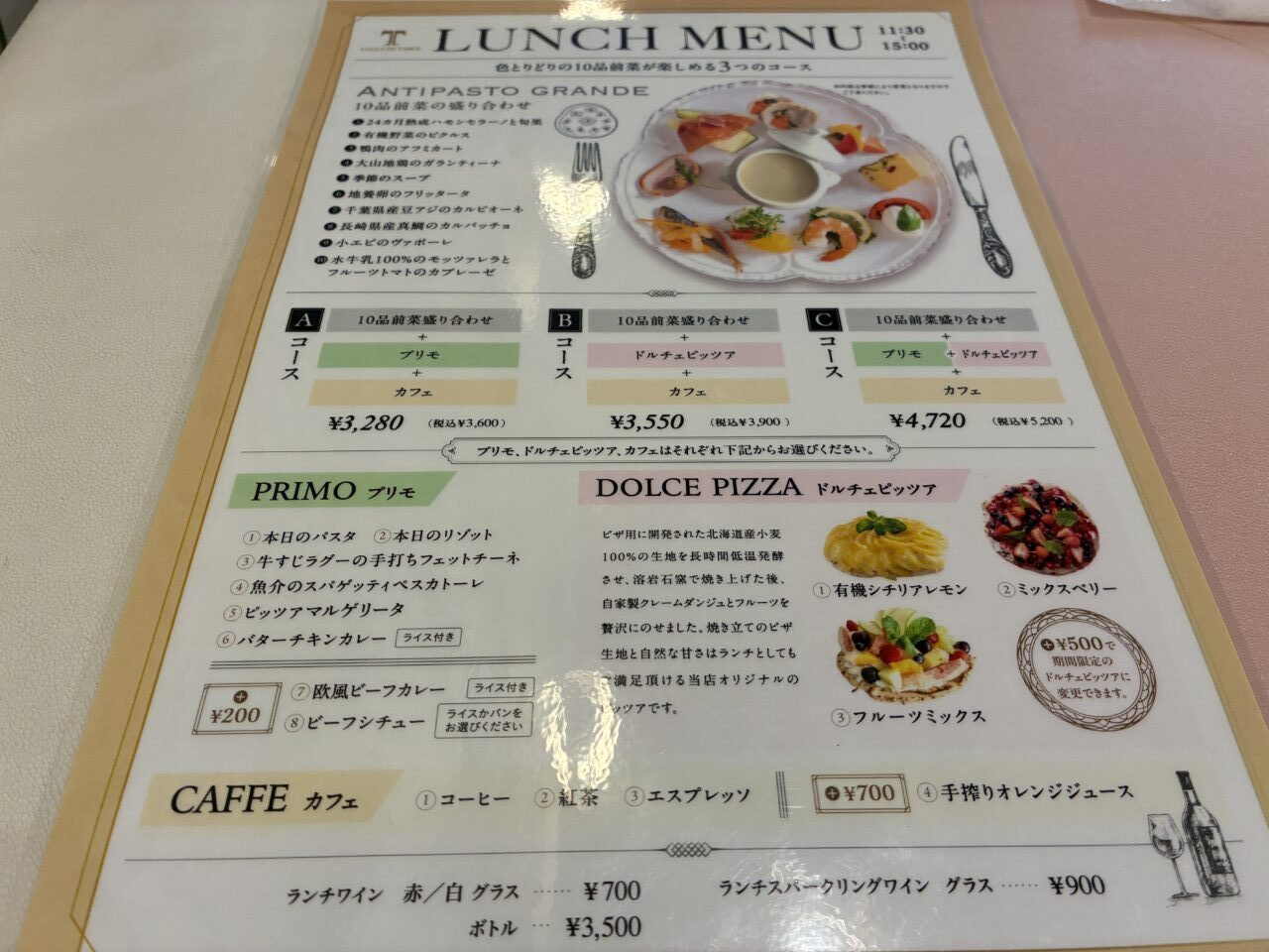 タグチテーブル